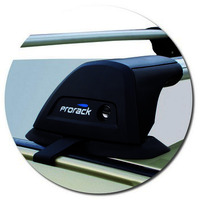 Prorack Silver 2 Bar Aero Flush Bar kit to suit Toyota Estima 5dr MPV (2000 - 4/2006)