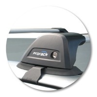Prorack Silver 2 Bar Aero Flush Bar kit to suit Toyota Previa 5dr MPV (5/2006 - Current)