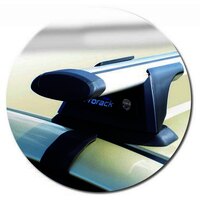 Prorack Silver 2 Bar Aero Through Bar kit to suit Toyota Camry 4dr Sedan (8/2002 - 7/2006)