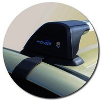 Prorack Silver 2 Bar Aero Flush Bar kit to suit Toyota Camry 4dr Sedan (8/2002 - 7/2006)