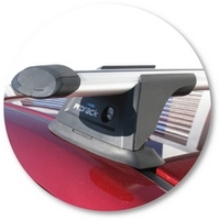 Prorack Silver 2 Bar Aero Through Bar kit to suit Mazda 6 4dr Sedan (2/2008 - 2011)