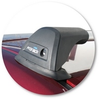 Prorack Silver 2 Bar Aero Flush Bar kit to suit Mazda 6 4dr Sedan (2/2008 - 2011)