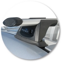 Prorack Silver 2 Bar Aero Through Bar kit to suit Mazda 6 5dr Hatch (2/2008 - 2012)