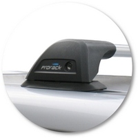 Prorack Silver 2 Bar Aero Flush Bar kit to suit Mitsubishi Pajero SWB 3dr SUV (3/2007 - Current)