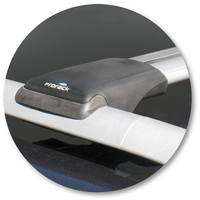 Prorack Silver 2 Bar Aero Rail Bar kit to suit Skoda Octavia 5dr Wagon (2009 - 8/2013)