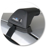 Prorack Silver 2 Bar Aero Flush Bar kit to suit Toyota Prius 5dr Hatch (2004 - 7/2009)