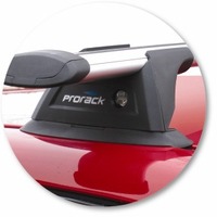 Prorack Black 2 Bar Aero Through Bar kit to suit Mazda 6/Atenza 5dr Wagon (6/2002 - 2/2008)