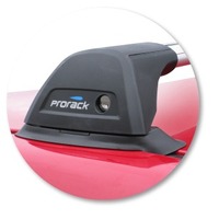 Prorack Silver 2 Bar Aero Flush Bar kit to suit Mazda 6/Atenza 5dr Wagon (6/2002 - 2/2008)