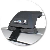 Prorack Silver 2 Bar Aero Flush Bar kit to suit Chrysler 300C 4dr Sedan (2004 - 2010)