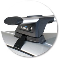 Prorack Silver 2 Bar Aero Through Bar kit to suit Chrysler 300C 4dr Sedan (2004 - 2010)