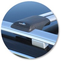 Prorack Silver 2 Bar Aero Rail Bar kit to suit Audi A6/S6/RS6 Allroad 5dr Wagon (6/2006 - 3/2012)