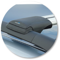 Prorack Silver 2 Bar Aero Rail Bar kit to suit Skoda Roomster 5dr MPV (2006 - Current)