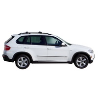 Yakima Black 2 Bar Roof Rack - BMW X5 E70 5dr SUV 1/07 - 7/13 (S17Y &amp; K328)