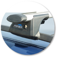 Prorack Silver 2 Bar Aero Through Bar kit to suit BMW 5 Series E39 Touring 5dr Wagon (1997 - 2003)