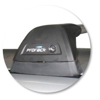 Prorack Silver 3 Bar Aero Flush Bar kit to suit Mitsubishi Pajero LWB NM/NP 5dr SUV (5/2000 - 10/2006)