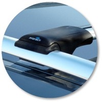 Prorack Silver 2 Bar Aero Rail Bar kit to suit Audi A4/S4/RS4 Avant 5dr Wagon (2005 - 2008)