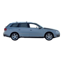 Yakima Black 2 Bar Roof Rack - Audi A4/S4/RS4 Avant 5dr Wagon 1/05 - 1/08 (S53Y)