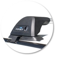 Prorack Silver 2 Bar Aero Flush Bar kit to suit Nissan Elgrande 4dr MPV (1997 - 2002)