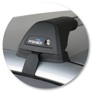 Prorack Silver 2 Bar Aero Flush Bar kit to suit Hyundai Elantra 4dr Sedan (6/2006 - 6/2011)