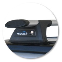 Prorack Silver 2 Bar Aero Through Bar kit to suit Suzuki Grand Vitara 5dr SUV (11/2005 - 2012)