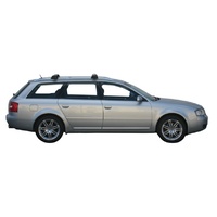 Yakima Black 2 Bar Roof Rack - Audi A6/S6/RS6 Avant 5dr Wagon 1/98 - 1/04 (S16Y &amp; K328)
