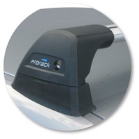 Prorack Silver 2 Bar Aero Flush Bar kit to suit BMW 3 Series E46 4dr Sedan (7/1999 - 5/2004)