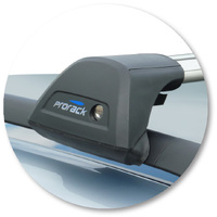 Prorack Silver 2 Bar Aero Flush Bar kit to suit Skoda Roomster 5dr MPV (2006 - Current)