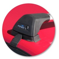 Prorack Silver 2 Bar Aero Flush Bar kit to suit Audi A3/S3/RS3 Sportback 5dr Hatch (2005 - 4/2013)