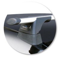 Prorack Black 2 Bar Aero Through Bar kit to suit BMW 1 Series E87 5dr Hatch (2004 - 2011)