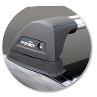 Prorack Silver 2 Bar Aero Flush Bar kit to suit Mercedes-Benz E-Class W211 4dr Sedan (2002 - 2009)