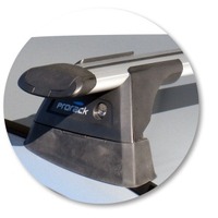 Prorack Silver 2 Bar Aero Through Bar kit to suit Mercedes-Benz C-Class W204 4dr Sedan (7/2007 - 2013)