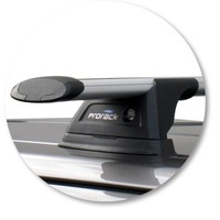 Prorack Silver 2 Bar Aero Through Bar kit to suit Land Rover Range Rover Sport 5dr SUV (2005 - 2012)