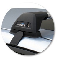 Prorack Silver 2 Bar Aero Flush Bar kit to suit Honda Odyssey 5dr MPV (4/2009 - 2013)