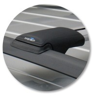 Prorack Silver 2 Bar Aero Rail Bar kit to suit Volvo XC90 5dr SUV (2003 - 2014)