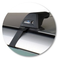 Prorack Silver 2 Bar Aero Flush Bar kit to suit Toyota Estima Narrow Body 4dr MPV (1990 - 1999)