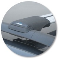 Prorack Silver 2 Bar Aero Rail Bar kit to suit Skoda Octavia 5dr Wagon (2003 - 2007)