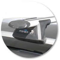Prorack Silver 2 Bar Aero Through Bar kit to suit Peugeot 308 SW 5dr Wagon (2008 - Current)