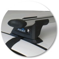 Prorack Silver 2 Bar Aero Through Bar kit to suit Toyota Caldina 5dr Wagon (2002 - 2007)