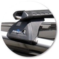 Prorack Black 2 Bar Heavy Duty Through Bar kit to suit Kia Sorento R 5dr SUV (10/2009 - 2014)