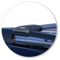 Prorack Silver 2 Bar Aero Rail Bar kit to suit Porsche Cayenne 5dr SUV (2002 - 2010)