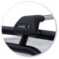 Prorack Silver 2 Bar Aero Flush Bar kit to suit Toyota FJ Cruiser 5dr SUV (2011 - 2017)