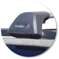 Prorack Silver 2 Bar Aero Flush Bar kit to suit BMW X3 5dr SUV (2004 - 2010)