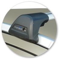 Prorack Silver 2 Bar Aero Flush Bar kit to suit Suzuki SX4 5dr Hatch (2006 - 2013)