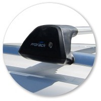 Prorack Silver 2 Bar Aero Flush Bar kit to suit Volkswagen Passat Mk7 5dr Wagon (11/2010 - 4/2015)