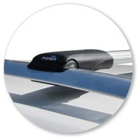 Prorack Silver 2 Bar Aero Rail Bar kit to suit Volkswagen Passat Mk7 5dr Wagon (11/2010 - 4/2015)