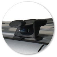 Prorack Black 2 Bar Aero Through Bar kit to suit Hyundai iMax 5dr MPV (2008 - 2016)