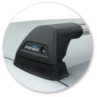 Prorack Silver 2 Bar Aero Flush Bar kit to suit Mercedes-Benz CLS W219 4dr Sedan (2005 - 2010)