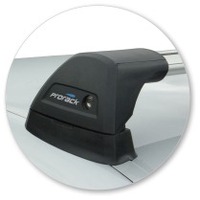 Prorack Silver 2 Bar Aero Flush Bar kit to suit Mercedes-Benz S-Class W221 4dr Sedan (2006 - 2013)