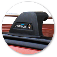 Prorack Black 2 Bar Aero Flush Bar kit to suit Mitsubishi Outlander 5dr SUV (11/2012 - 2015)