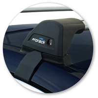 Prorack Black 2 Bar Aero Flush Bar kit to suit Hyundai i40 4dr Sedan (2/2013 - 2019)